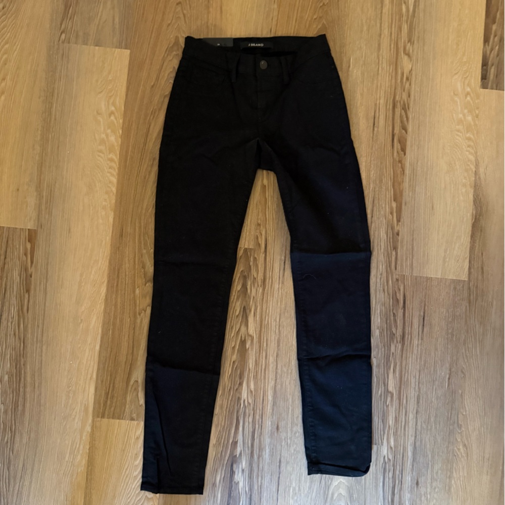 NWT J Brand Skinny Black Twill Pants
